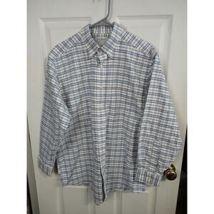 L.L. Bean Men's 16-32 Oxford Shirt Traditional Fit Collared Button Long...